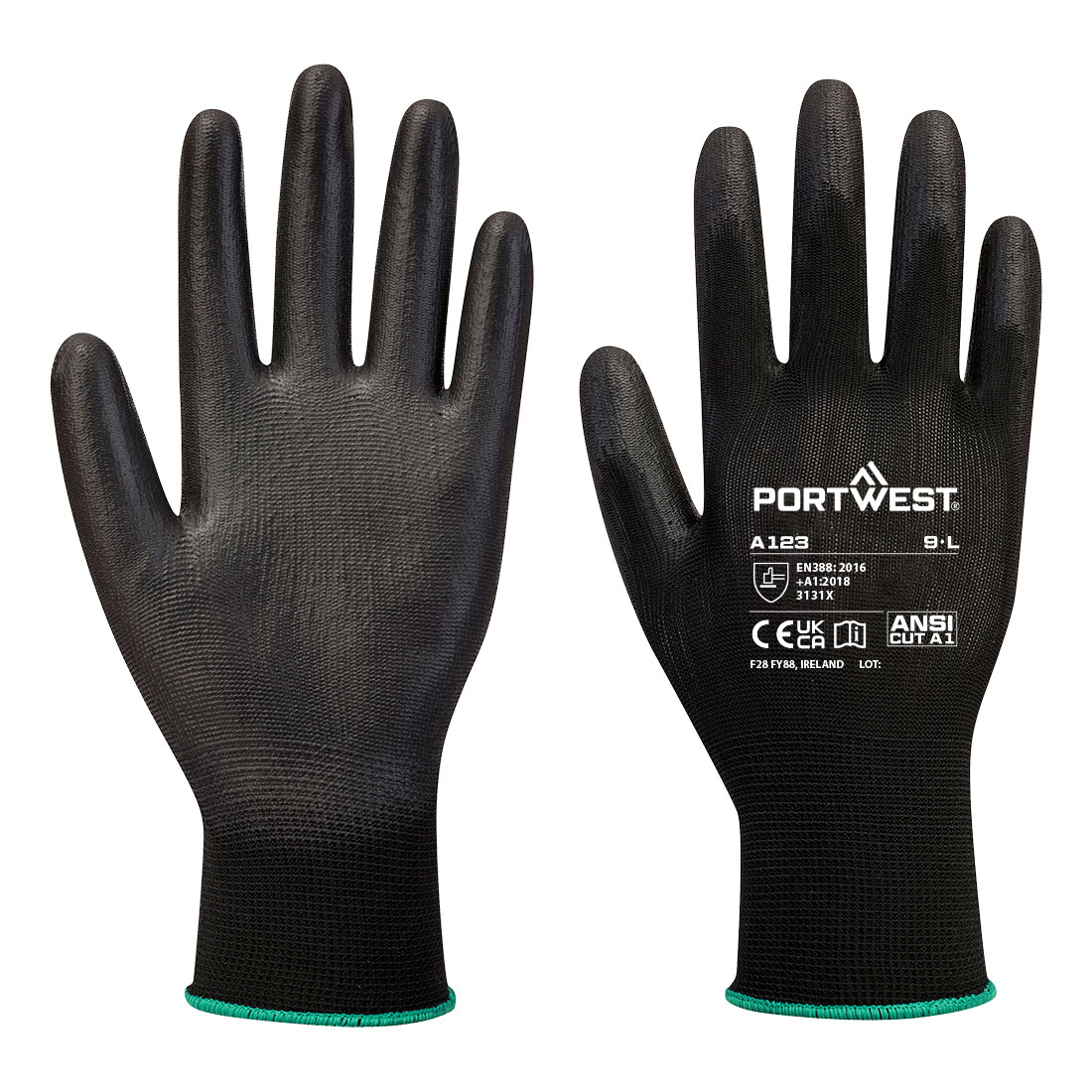 PU hanske latexfri - Full kartong (144) Multipack (Pk12)