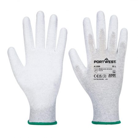 Anti-statisk PU hanske Multipack (Pk12)
