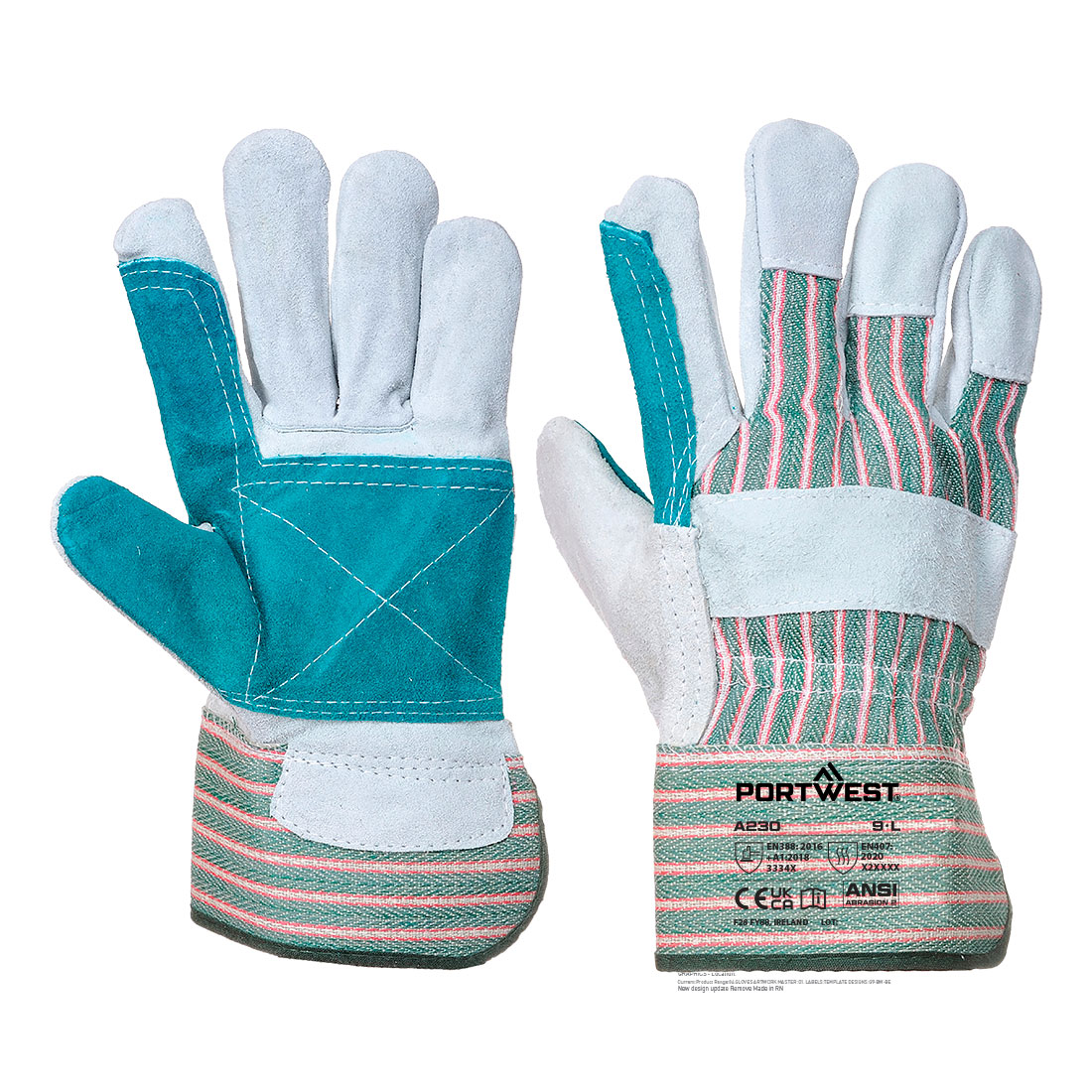 Double Palm Rigger hanske Multipack (Pk12)