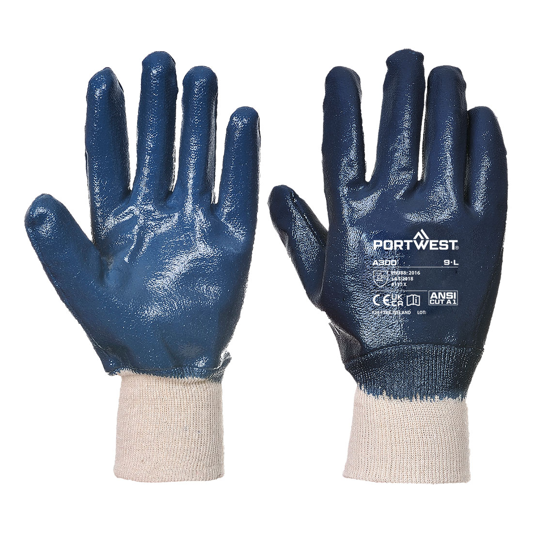 Nitrile Knitwrist Multipack (Pk12)