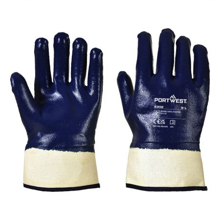 Fulldyppet Nitril sikkerhetsmansjett Multipack (Pk12)