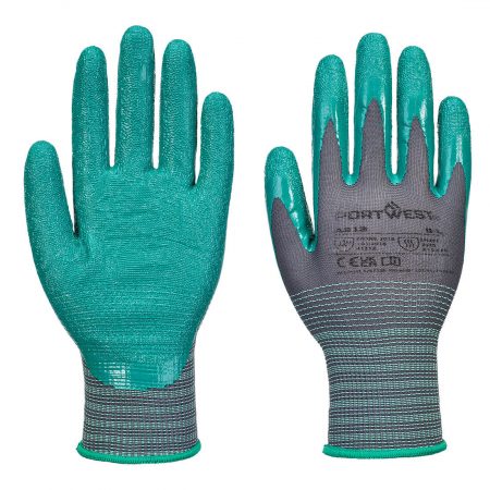 Grip 15 Nitril Rynket Hanske (Pk12)