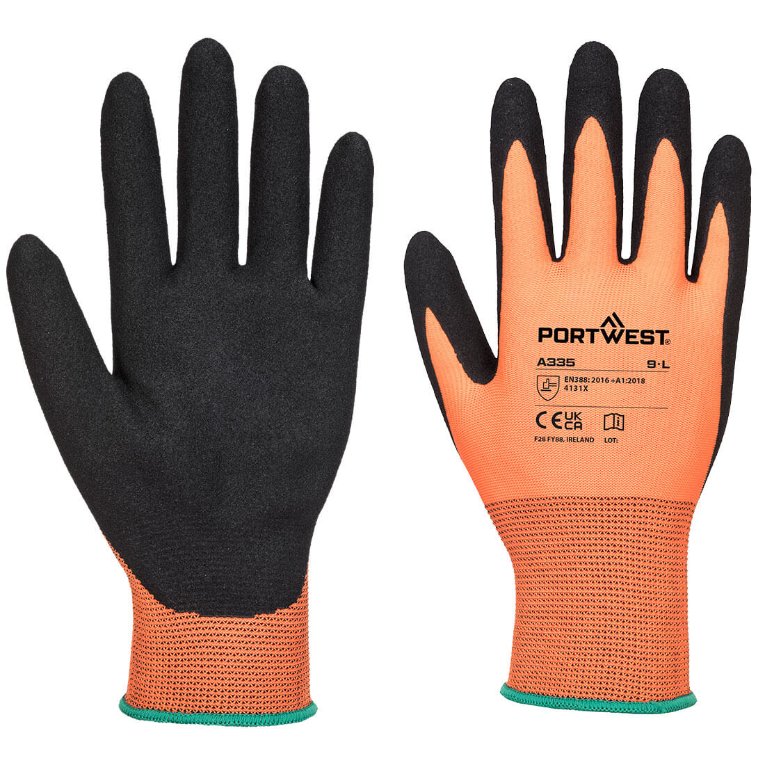 A335 Dermi-Grip NPR15 Nitril Sandy Multipack (Pk12) - Bilde 2
