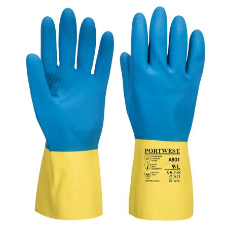 Dobbeldyppet Latex hanske Multipack (Pk12)