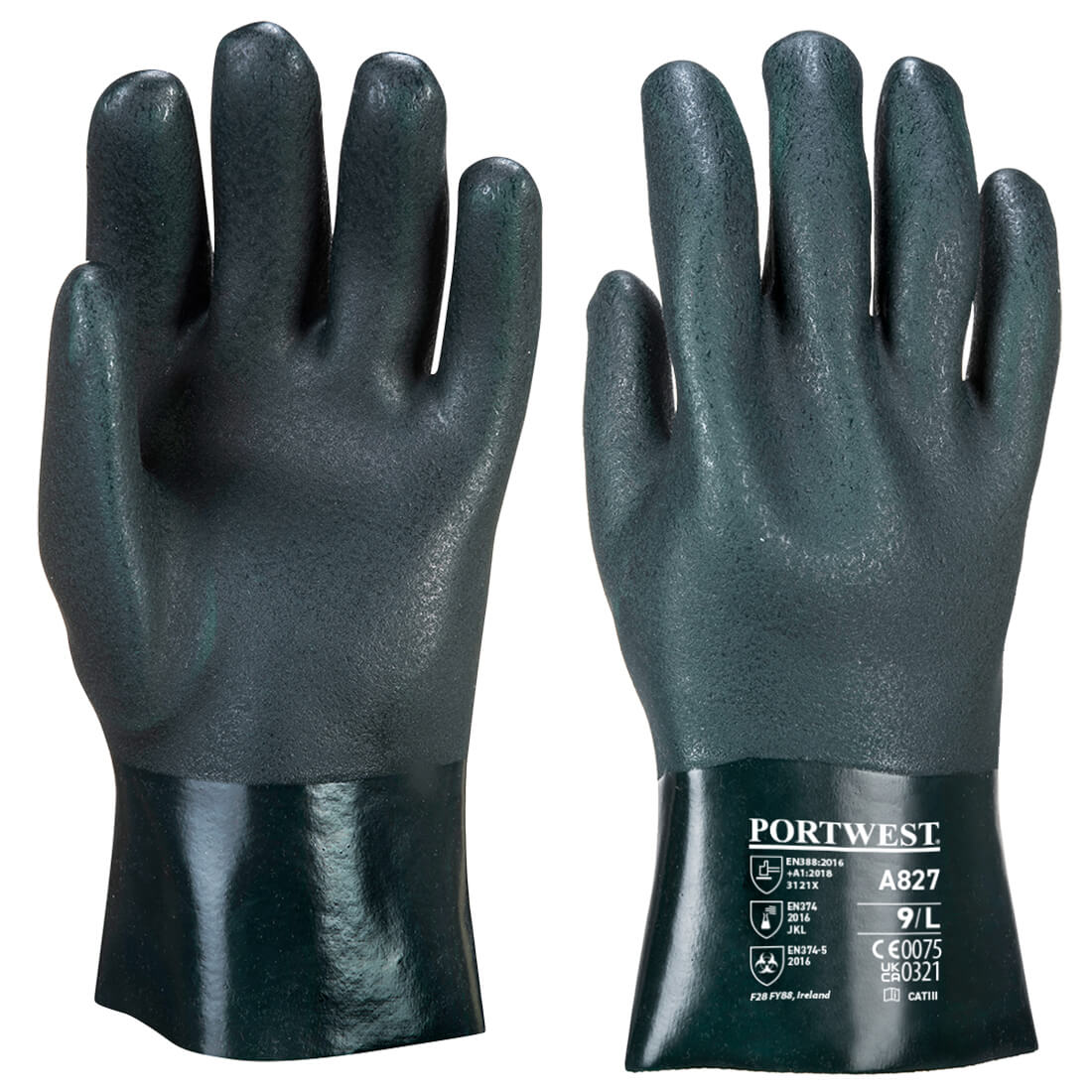 Dobbeldyppet PVC hanske Multipack (Pk12)