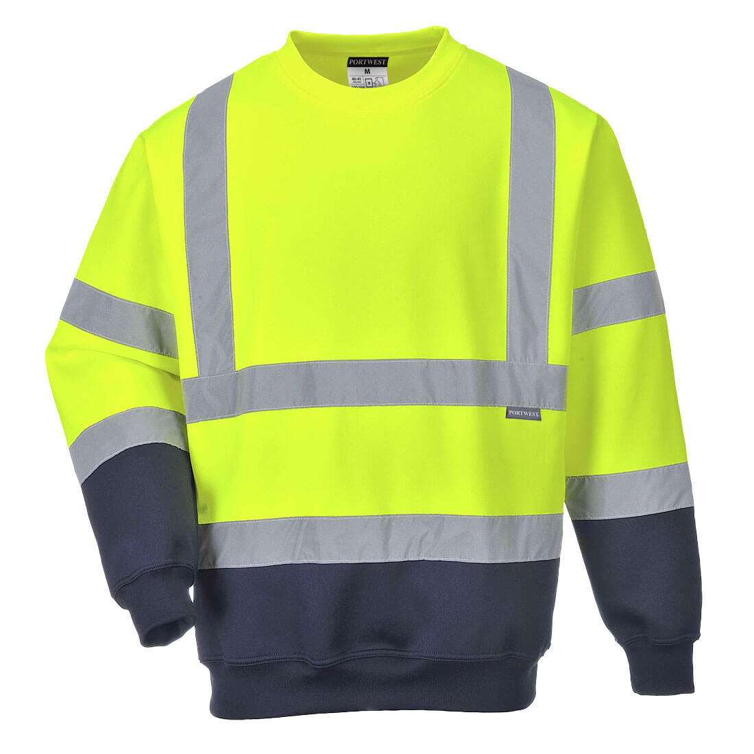 Hi-Vis genser med kontrast - Bilde 2