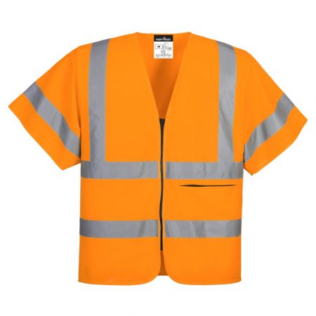 Hi-Vis Band og Brace Zip Vest S/S