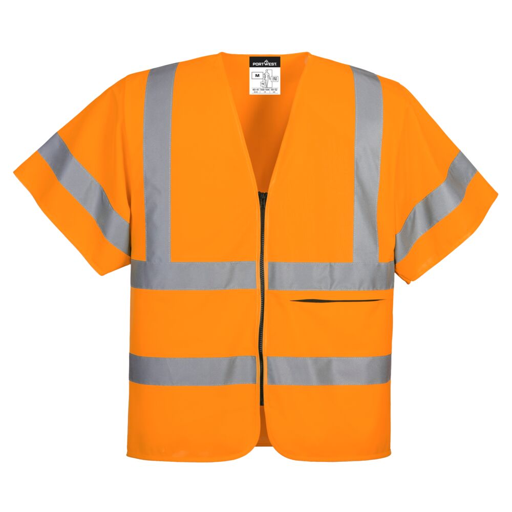Hi-Vis Band og Brace Zip Vest S/S