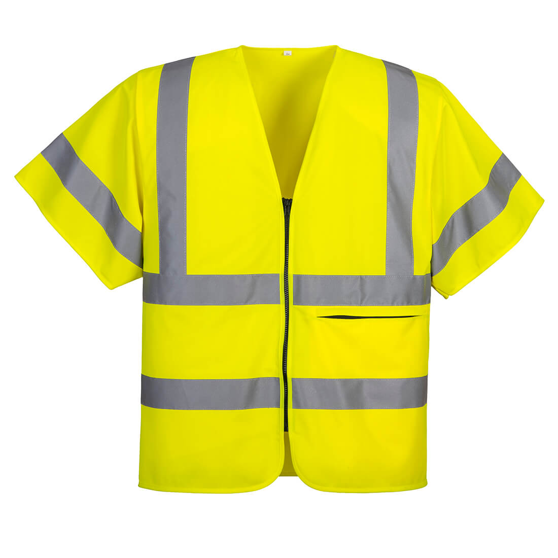 Hi-Vis Band og Brace Zip Vest S/S - Bilde 2