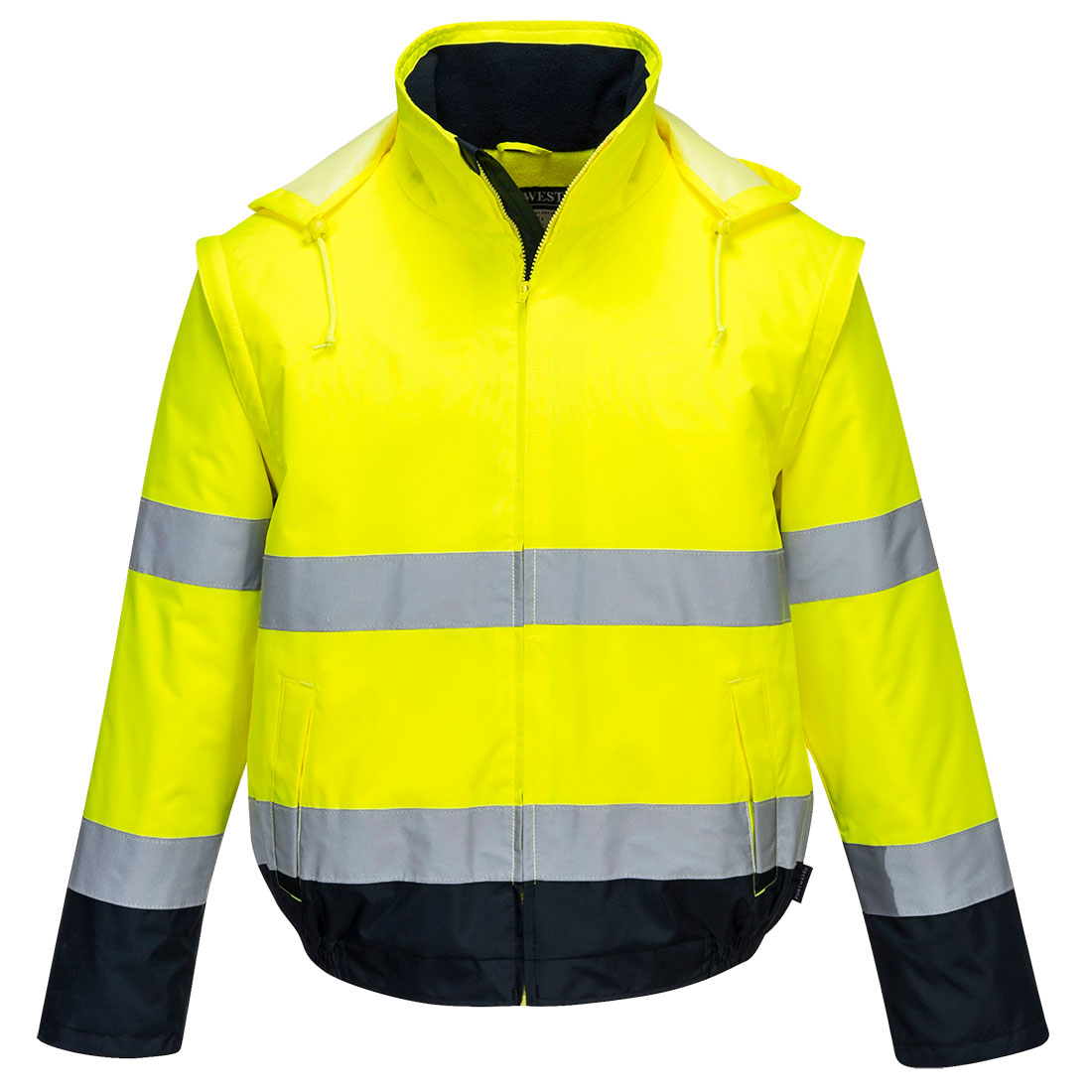 Hi-Vis 2-in-1 Bomber jakke - Bilde 2