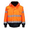 HI-Vis 3-i-1 pilotjakke med kontrast