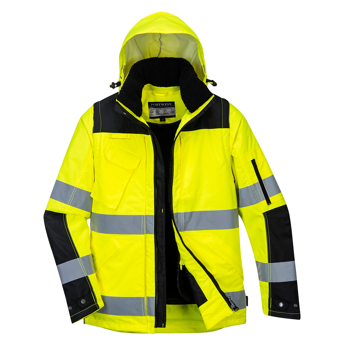 Pro Hi-Vis 3-i-1 Jakke - Bilde 2