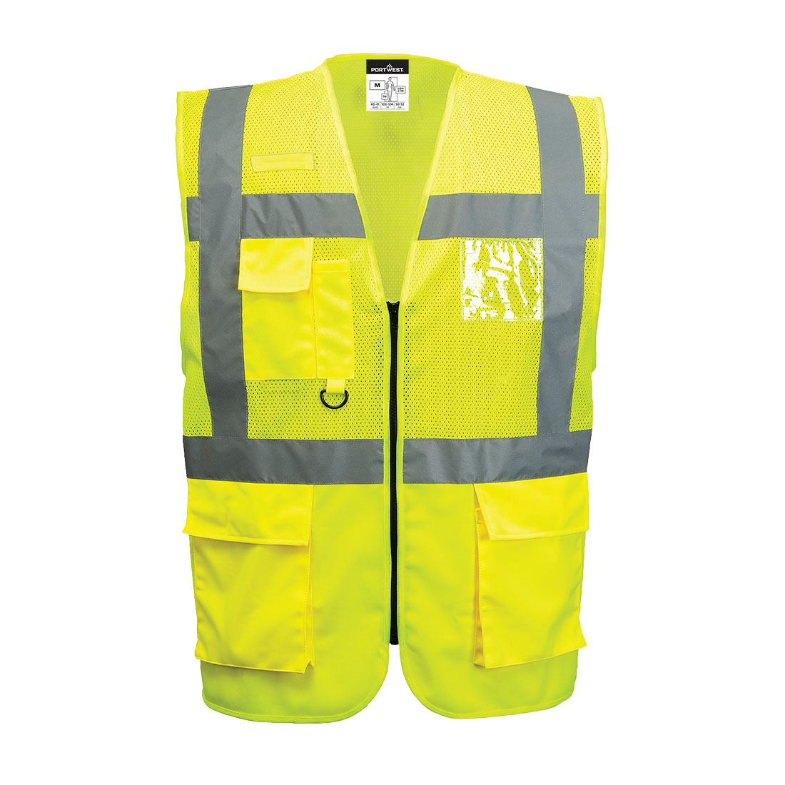 Madrid Hi-Vis Half Mesh Executive Vest - Bilde 2