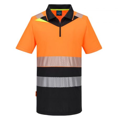 DX4 Hi-Vis Kl. 1 Poloskjorte S/S