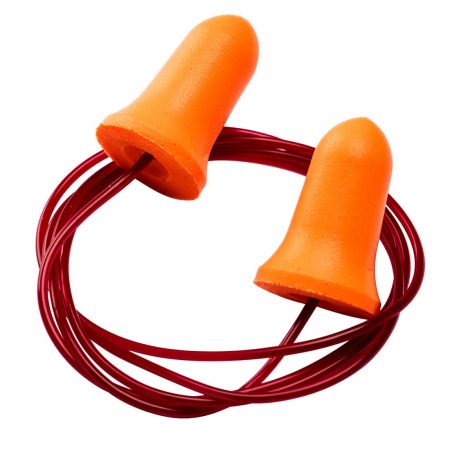 Easy-Fit PU Øreplugger med stropp (200par)
