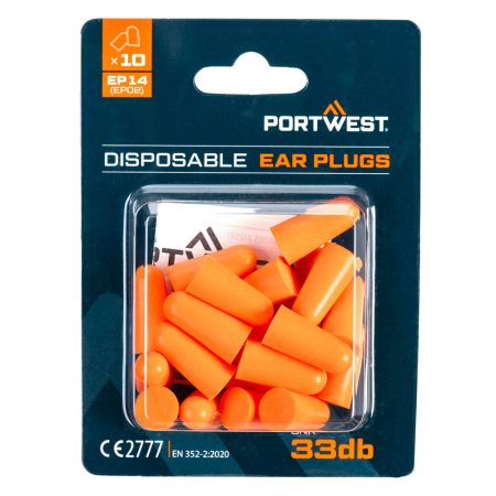 PU skum øreplugger (10 par)
