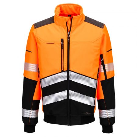 DX4 Hi-Vis Softshell Bomberjakke (3 lags)