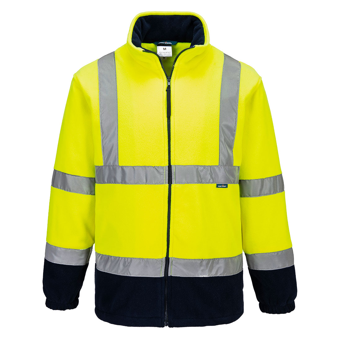 Hi-Vis fleece med kontrast - Bilde 2