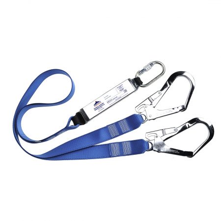 Dobbel lanyard webbing med demping