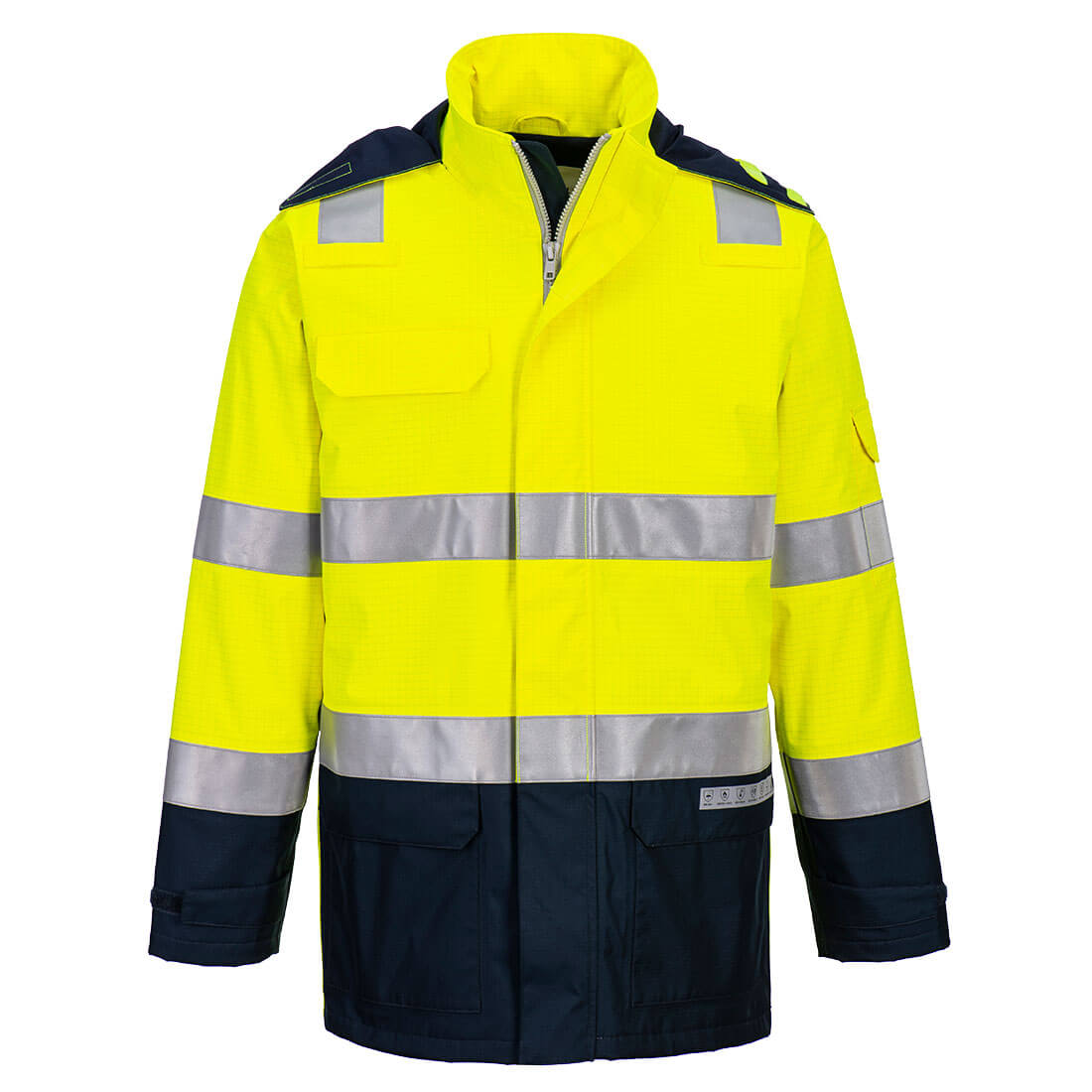 Bizflame Rain+ Hi-Vis Lysbue Jakke - Bilde 2