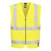 Bizflame Hi-Vis FR-vest med glidelås