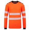 PW3 Modaflame Knit Hi-Vis FR langermet T-skjorte
