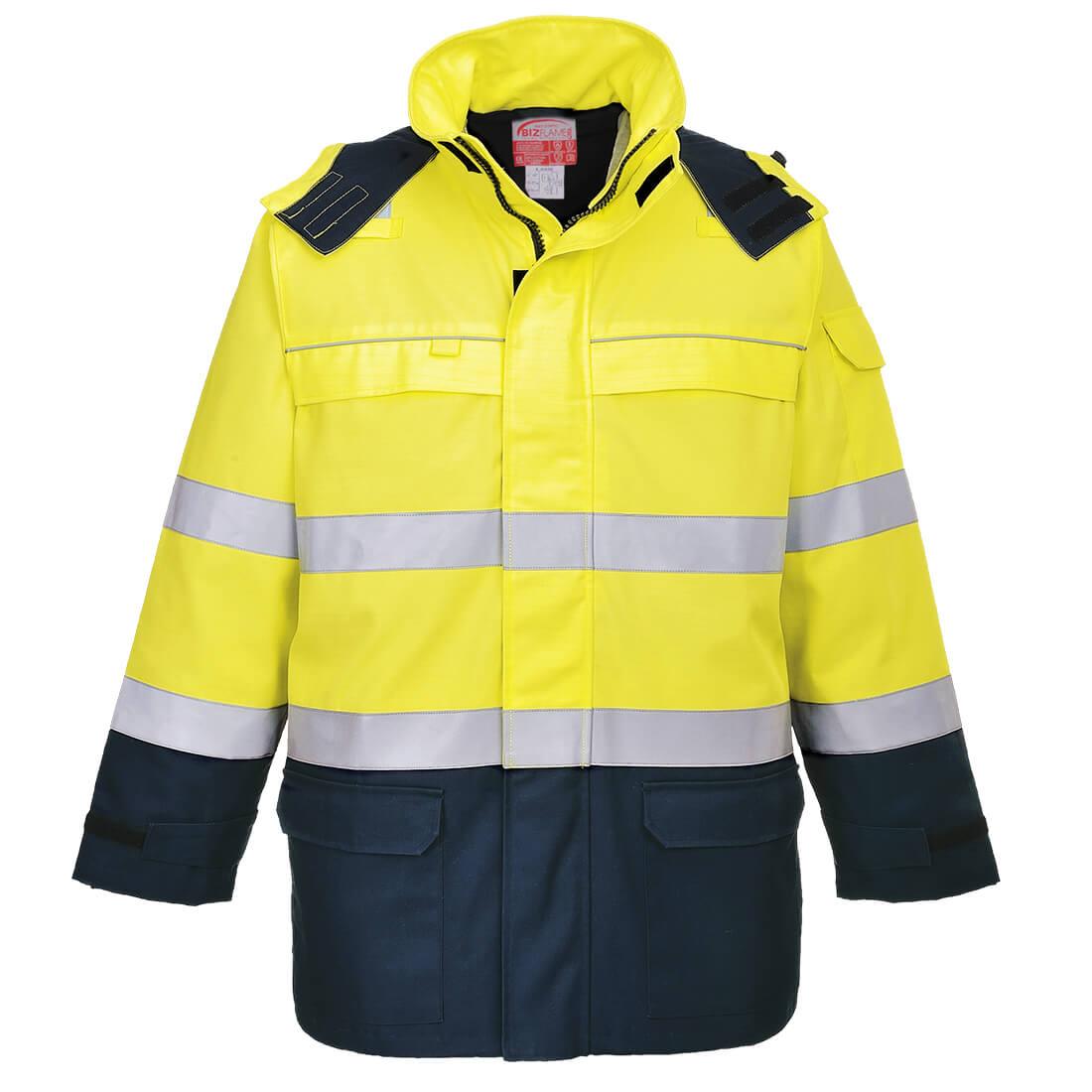 Bizflame Rain+ Hi-Vis ARC Jakke