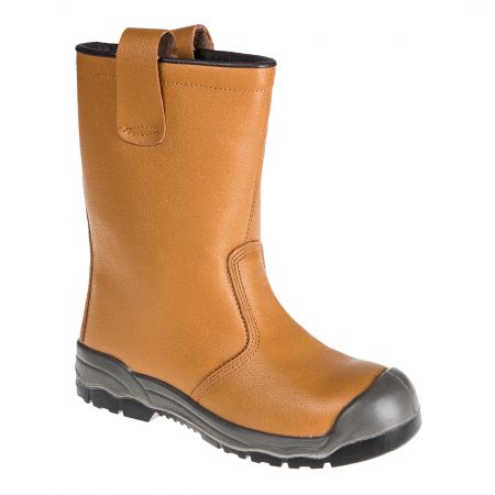 Steel Action Rigger Boot S1P SR i lær