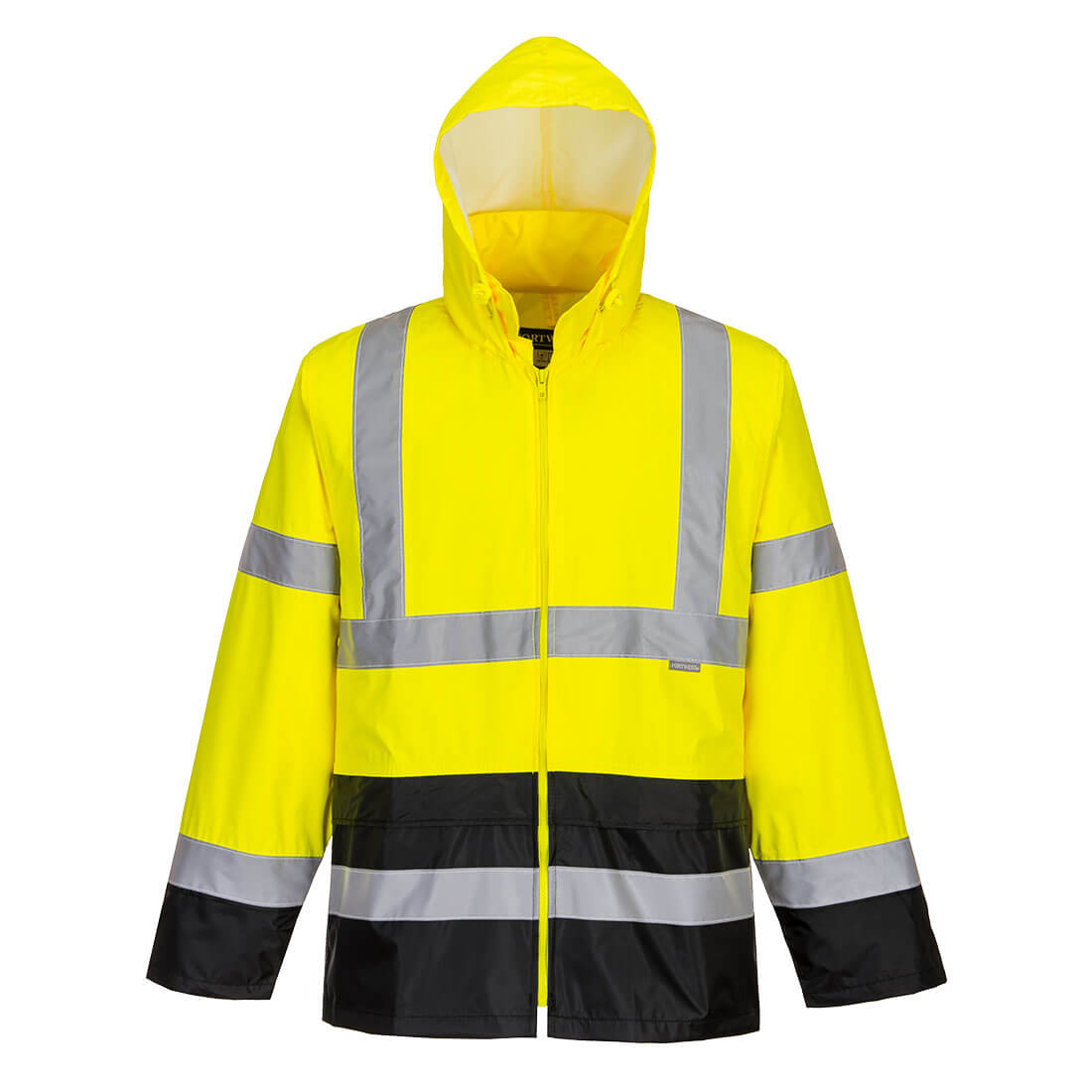 Hi-Vis klassisk regnjakke med kontrast - Bilde 2