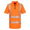 KX3 Sport Hi-Vis Zip Polo Shirt S/S
