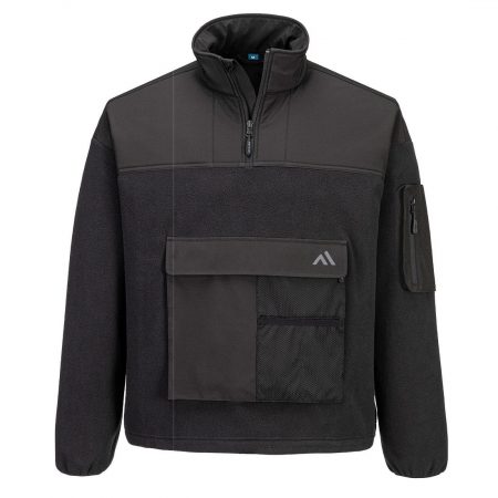 KX3 Fleece med 1/4 glidelås