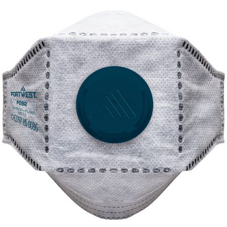 EAGLE FFP2 Dolomite Foldbar Ventilert Maske (10pk)