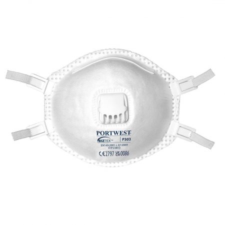 FFP3 Dolomite maske med ventil (PK10)