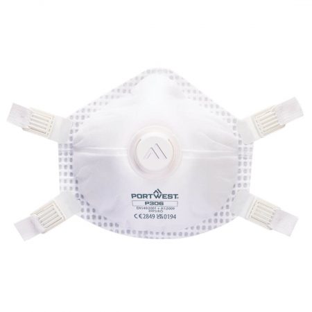 FFP3 Gjenbrukbar Støvmaske med ventil (5pk)