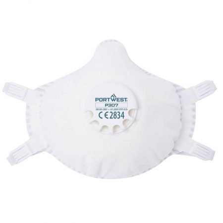 FFP3 Gjenbrukbar Støvmaske med ventil (5pk)