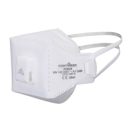 EAGLE PRO FFP3 Dolomite foldbar Støvmaske med ventil (10pk)