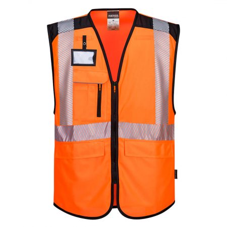 PW3 Hi-Vis Ledervest