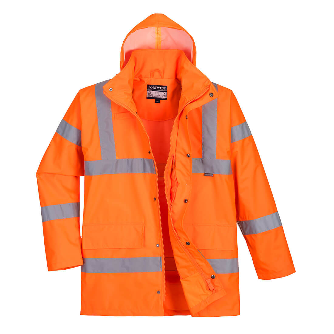 Hi-Vis pustende regn-trafikk jakke