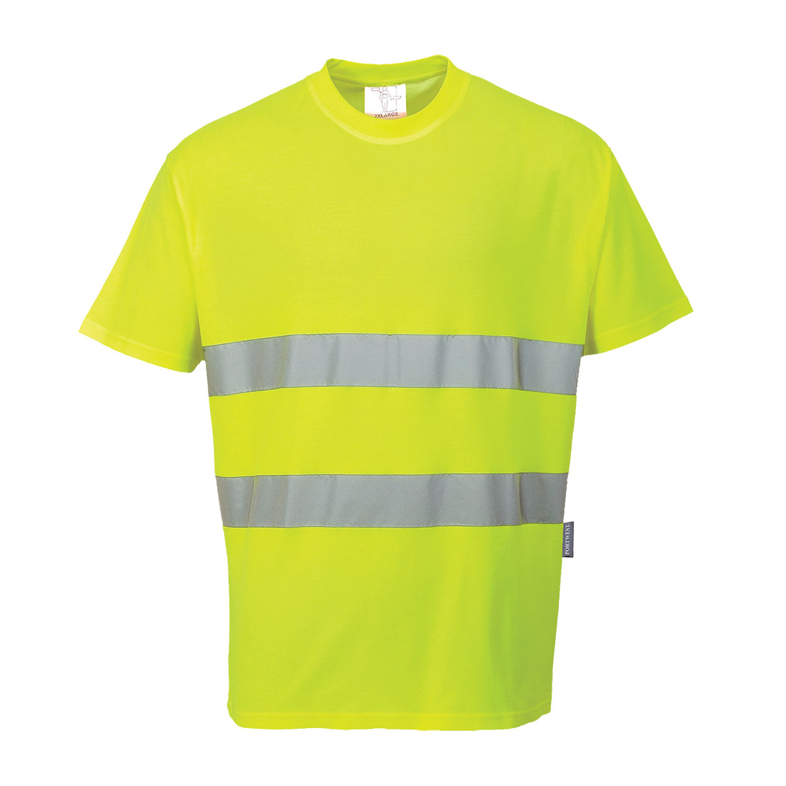 Hi-Vis Cotton Comfort T-Shirt S/S - Bilde 2