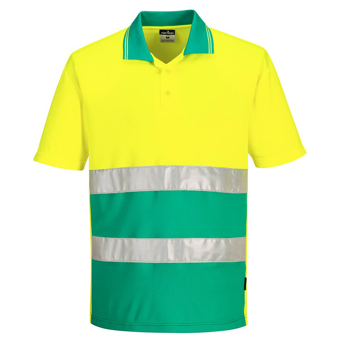 S175 Hi-Vis Lettvekts Polo skjorte S/S - Bilde 2