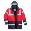 Hi-Vis Vinter Trafikk jakke to farget