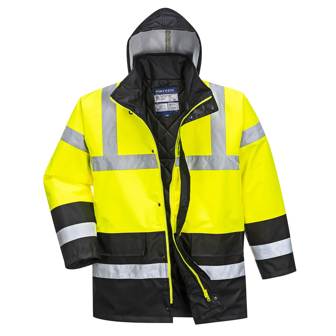 Hi-Vis Vinter Trafikk jakke to farget - Bilde 2