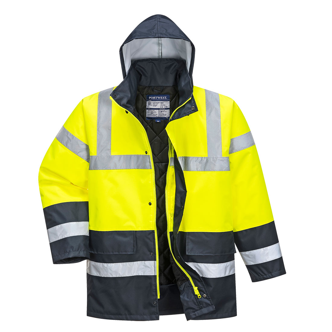 Hi-Vis Vinter Trafikk jakke to farget - Bilde 3