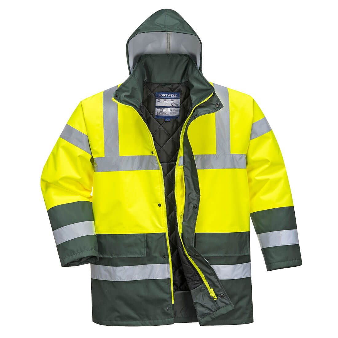Hi-Vis Vinter Trafikk jakke to farget - Bilde 4