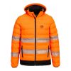 Hi-Vis Ultrasonic Heated Tunnel Jakke