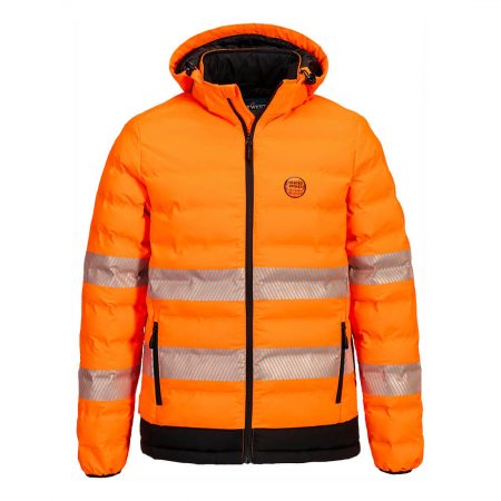 Hi-Vis Ultrasonic Heated Tunnel Jakke
