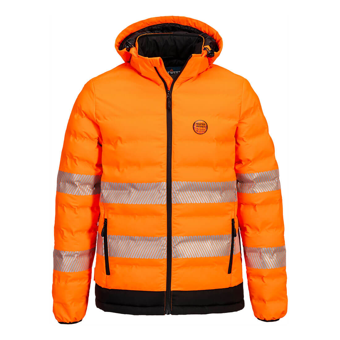 Hi-Vis Ultrasonic Heated Tunnel Jakke