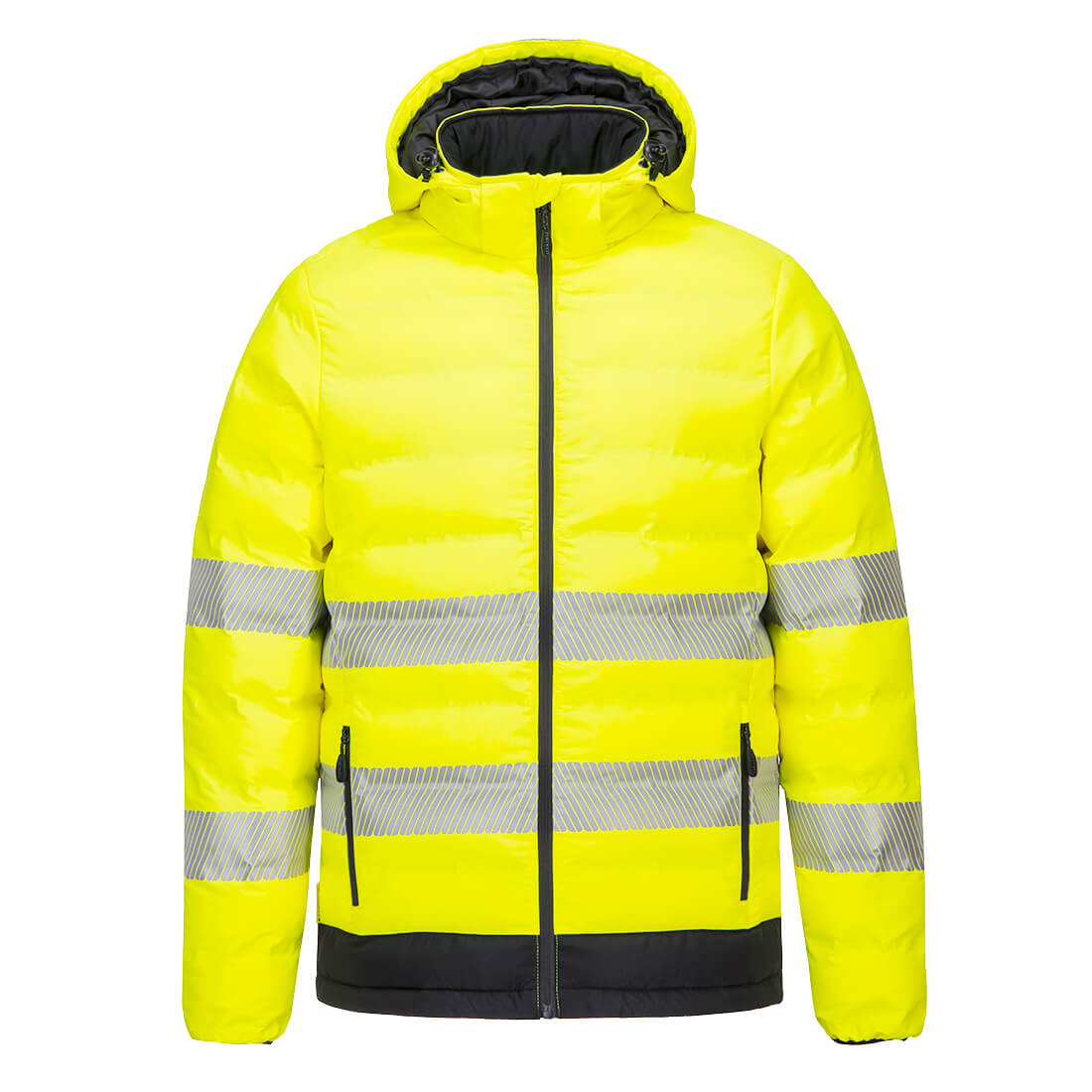 Hi-Vis Ultrasonic Heated Tunnel Jakke - Bilde 2