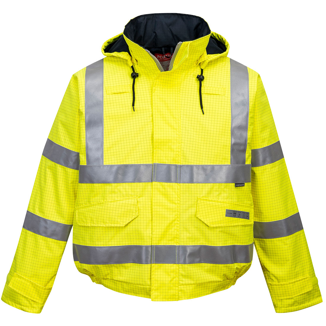 Bizflame Rain Hi-Vis Antistatisk Pilotjakke - Bilde 2