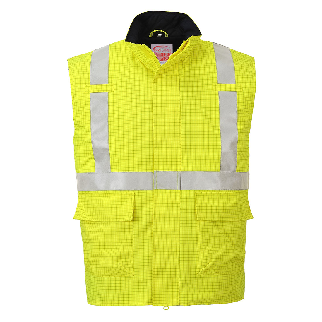 Bizflame Rain Hi-Vis Antistatisk flammehemmende kroppsvarmer - Bilde 2